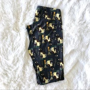 EUC Egyptian Cats Leggings